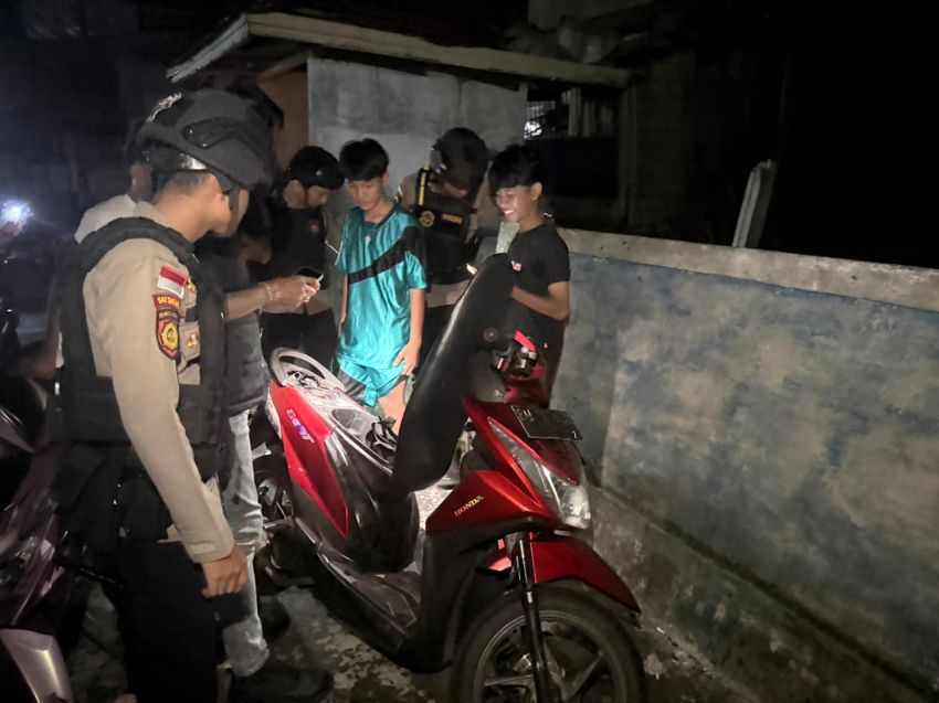 Tim RAGA Polres Kepulauan Meranti Intensifkan Patroli Malam