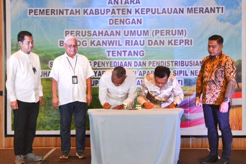 Pemkab Meranti Hibahkan Tanah untuk Gudang Bulog, Tahun ini Rencana Dibangun