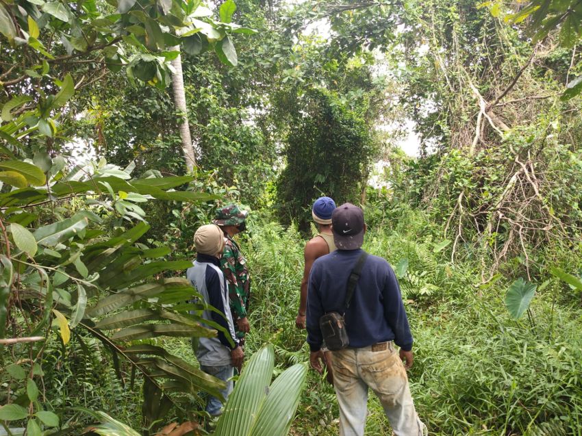 Serda Eka Rafiz Ajak Warga Lurah Kota Bersinergi Cegah Karhutla