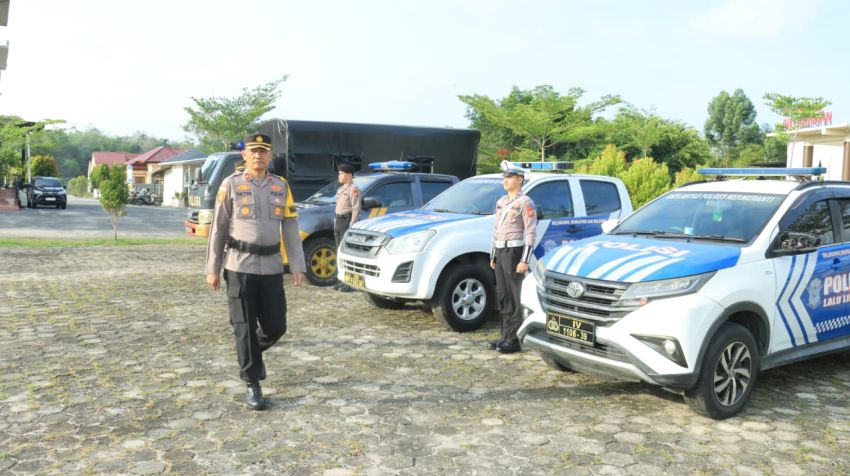 Polres Kepulauan Meranti Mulai Operasi Keselamatan Lancang Kuning Selama 14 Hari