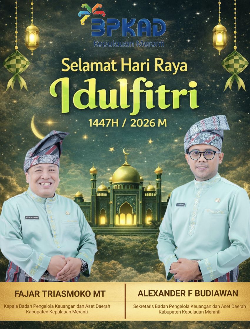 Selamat Hari Raya Idul Fitri 1447 H/2026 M