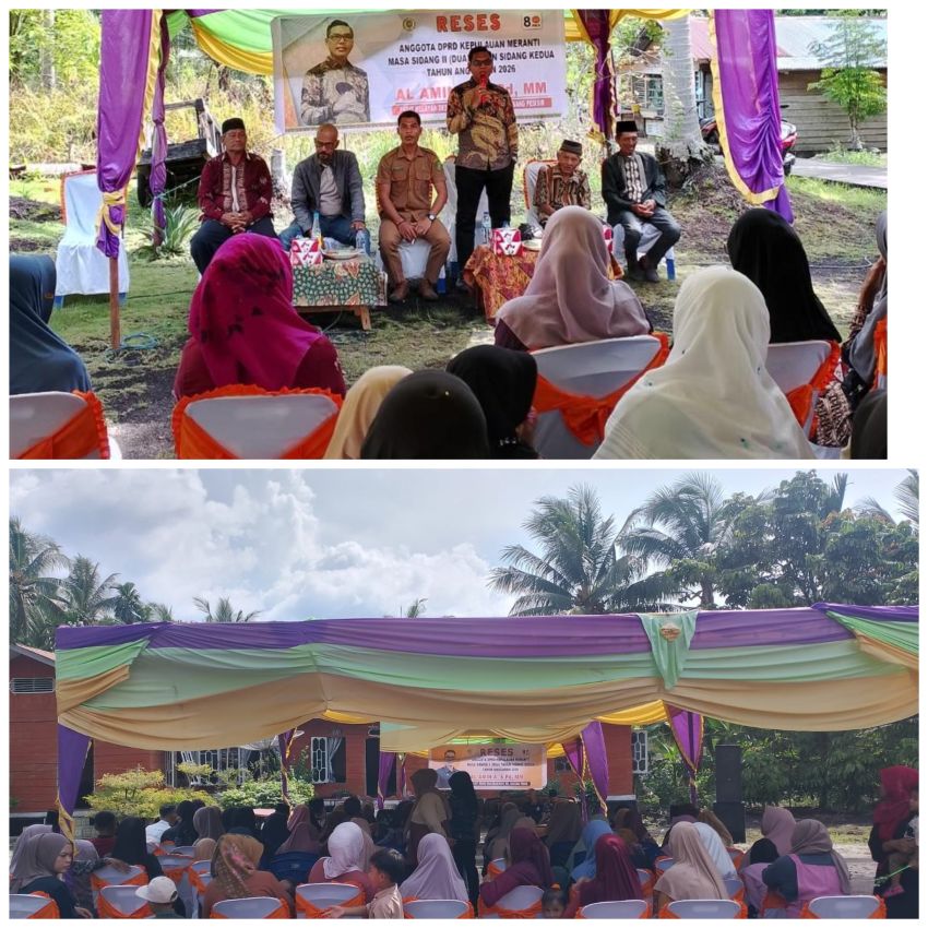 Gelar Reses, Al Amin Jemput Aspirasi dan Dengar Langsung Keluh Kesah Masyarakat