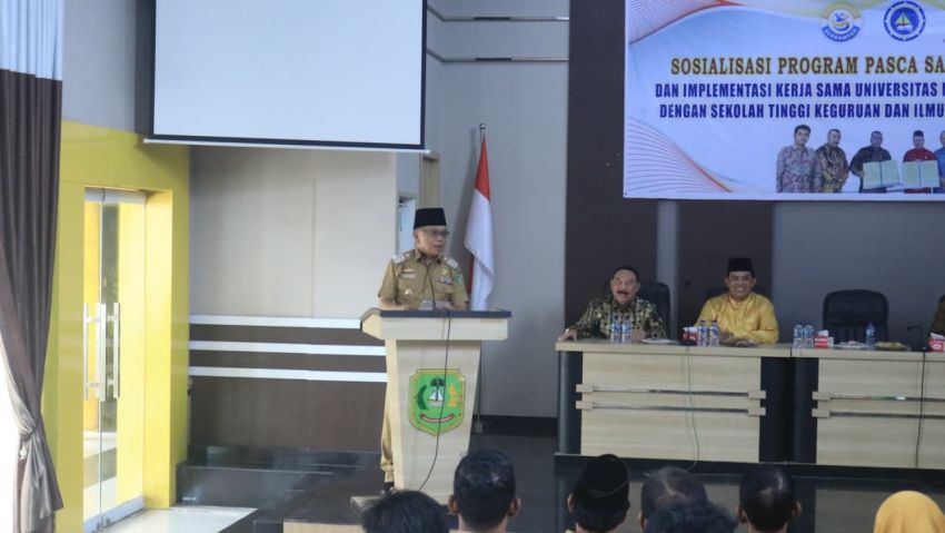 Dorong Peningkatan SDM, Bupati Meranti Buka Sosialisasi Pascasarjana UMRAH