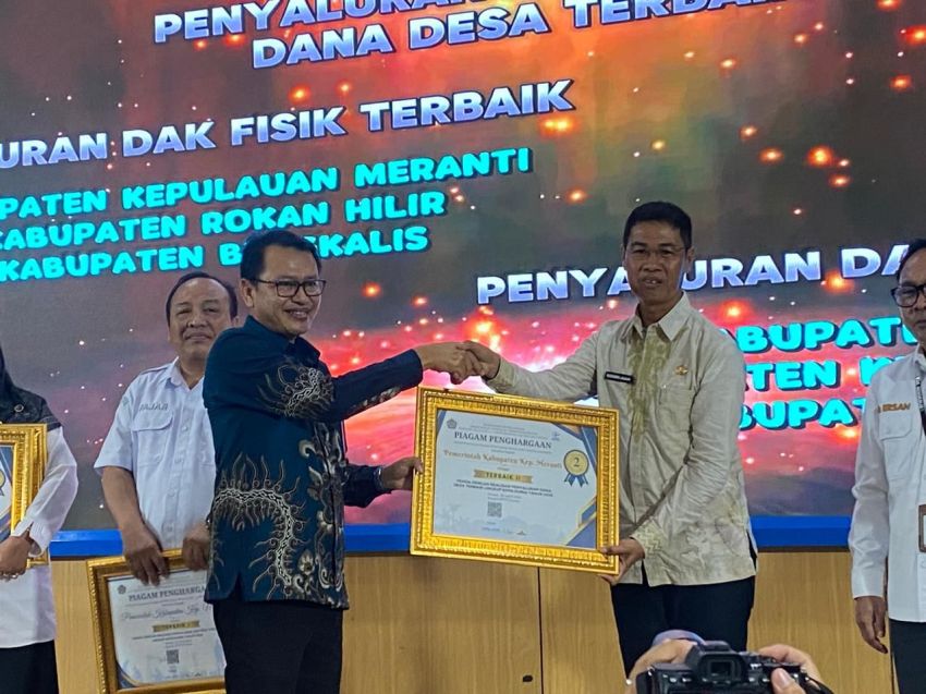 Pemkab Kepulauan Meranti Borong 4 Penghargaan Kemenkeu