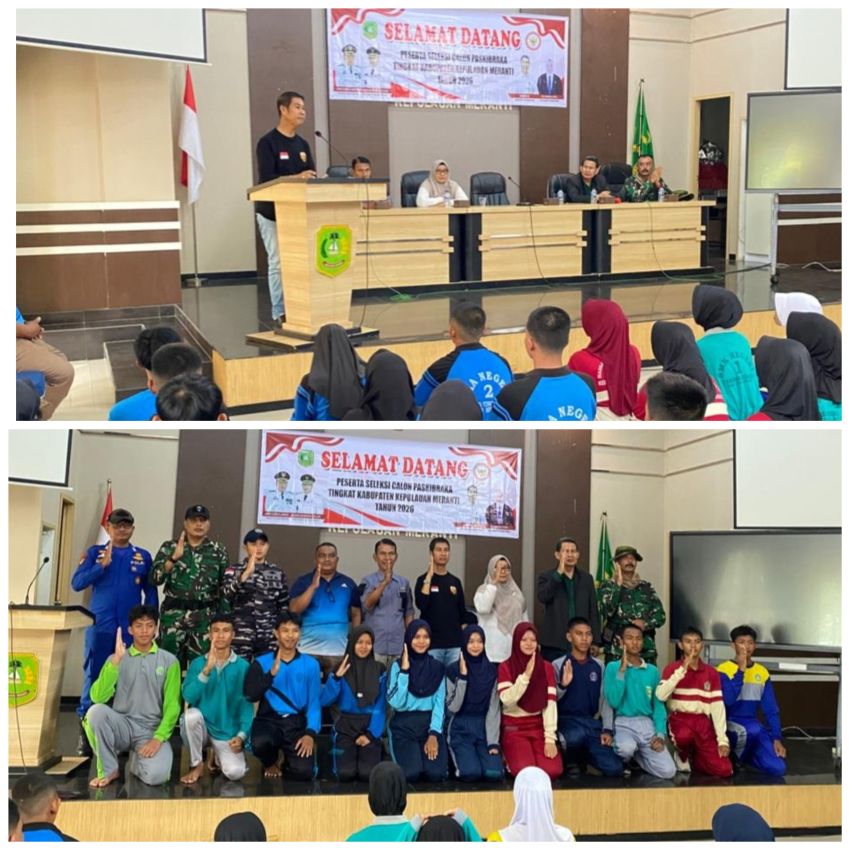 Buka Seleksi Calon Paskibraka Meranti Tahun 2026, Sekda : Ini Sebuah Kehormatan dan Tanggungjawab