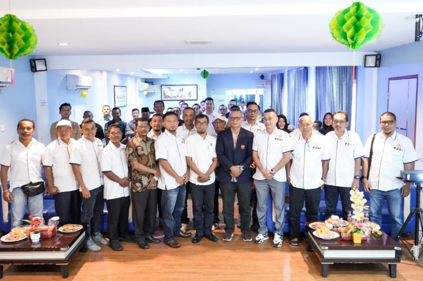 Menuju Musorkab, KONI Meranti Matangkan Langkah Lewat Rakerkab 2026