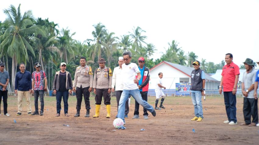 64 Tim Bertanding dalam Open Turnamen Sepak Bola Tanjung Sari Cup