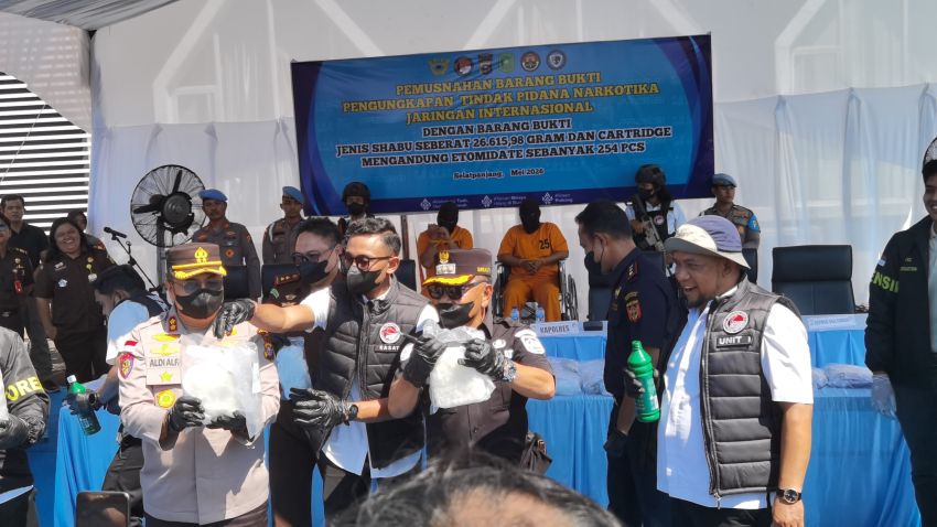 Bupati Asmar: Pemusnahan 27 Kg Sabu Bukti Keseriusan Perangi Narkoba