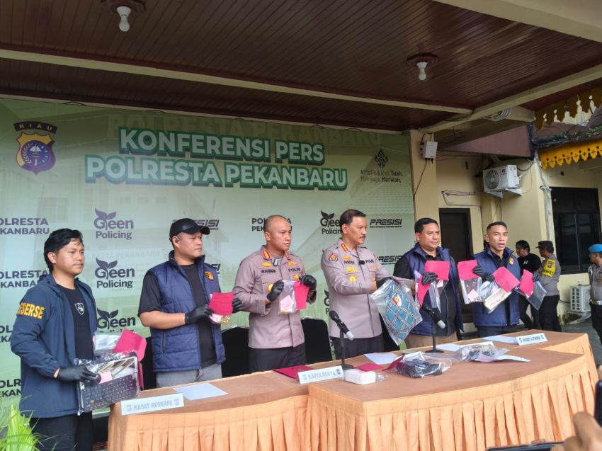 Empat Pembunuh Lansia di Pekanbaru Ditangkap, Sempat Kabur ke Aceh dan Sumut