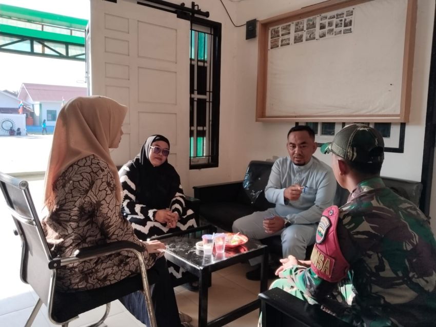 Babinsa Tebing Tinggi Ajak Masyarakat Peduli Lingkungan dan Hindari Bakar Lahan