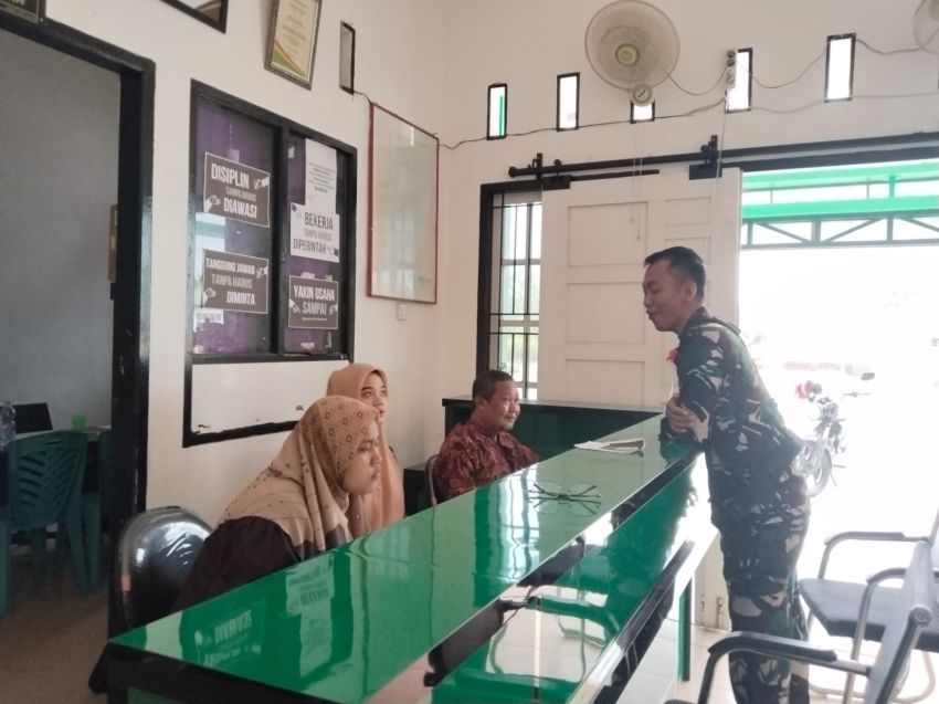 Pratu Aldimas Rizki Ingatkan Warga Alahair Timur Jaga Keselamatan dan Lingkungan