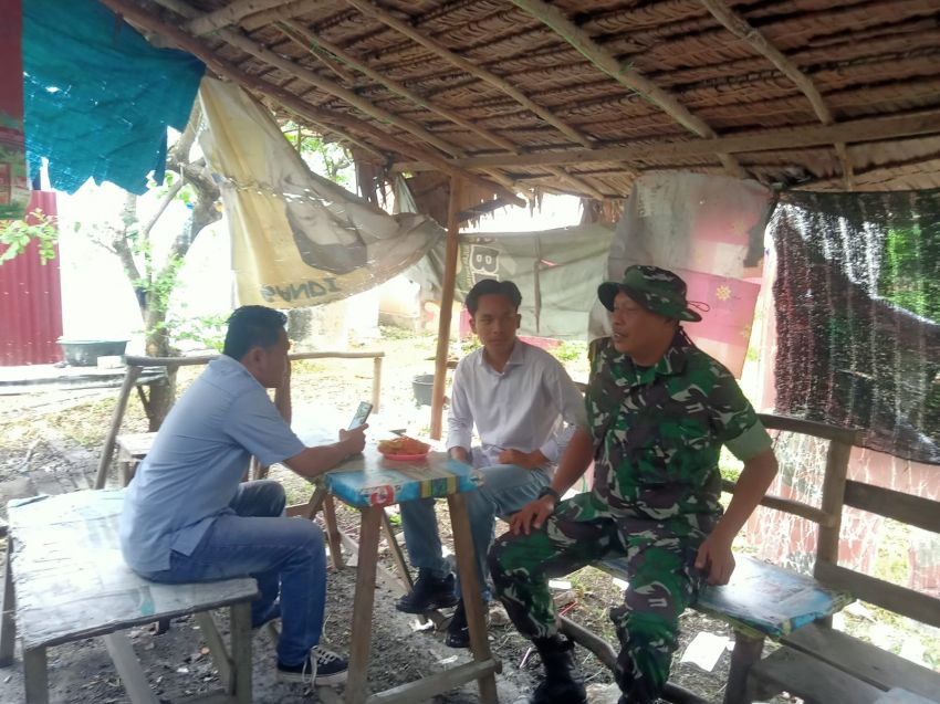 Babinsa Tebing Tinggi Dorong Warga Aktif Jaga Kamtibmas dan Kebersihan Lingkungan