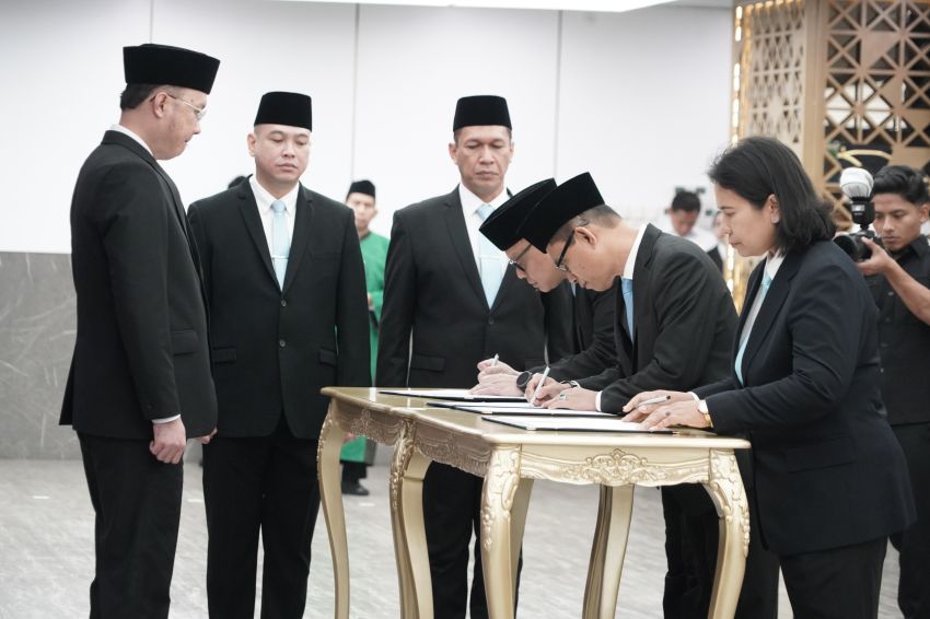 Lantik Sejumlah Pejabat Baru, Dirjen Imigrasi Tegaskan Komitmen Perkuat Integritas dan Benahi Layanan Publik