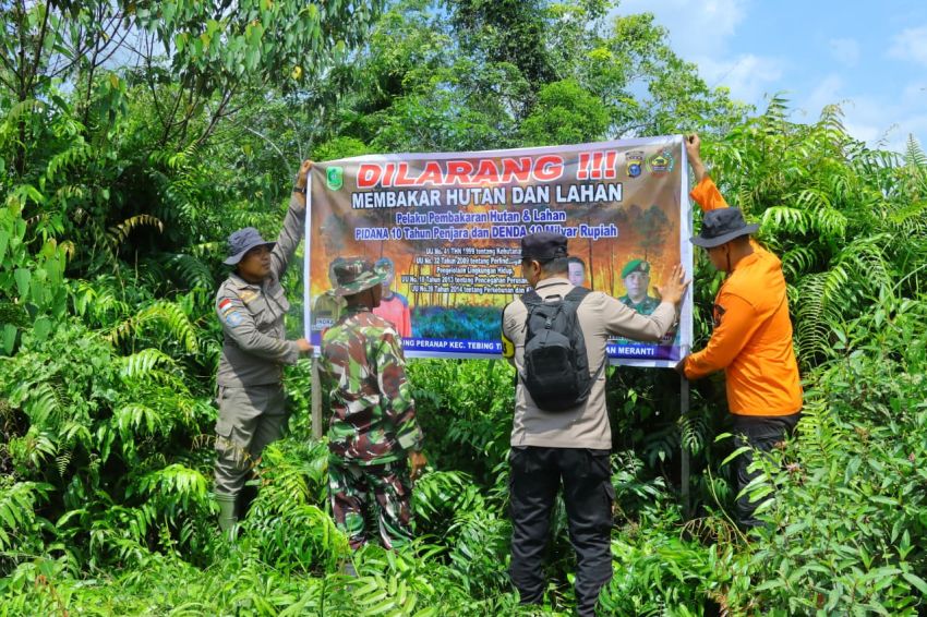 Hadapi Super El Nino, Polres Meranti Perkuat Mitigasi Karhutla