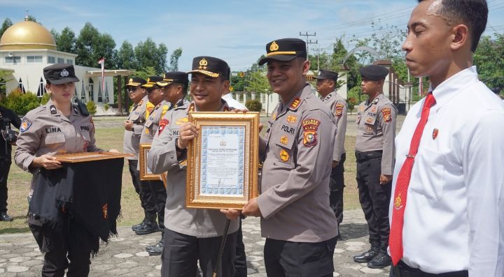 Polda Riau Rotasi Dua Kasat dan Kapolsek di Polres Kepulauan Meranti