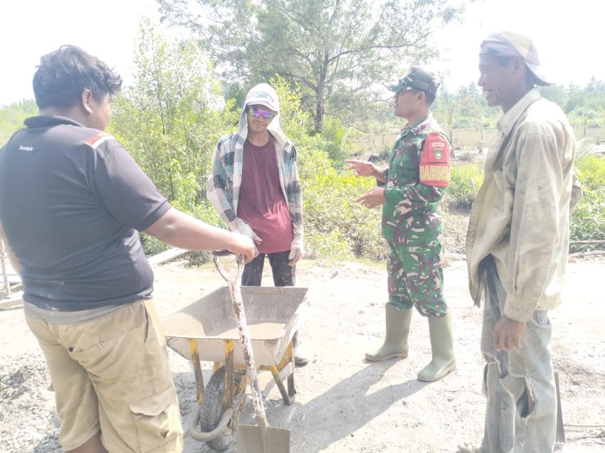 Warga Tanjung Samak Diajak Aktif Jaga Kebersihan dan Cegah Karhutla