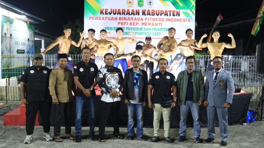 PBFI Kepulauan Meranti Taja Kejurkab Men Fitness 2026