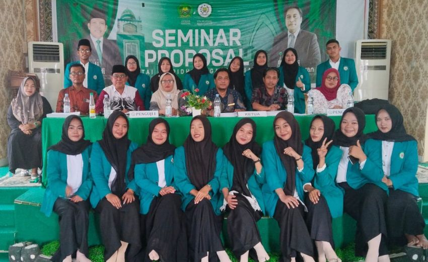 Diikuti Puluhan Mahasiswa dari Berbagai Prodi, STAI Ar-Ridho Gelar Sempro dan Sidang Skripsi