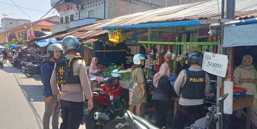 TIM RAGA Polres Meranti Kenalkan Layanan 110 Saat Patroli Kamtibmas