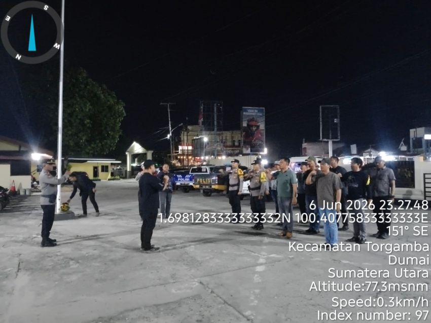 Razia Tengah Malam di Bagan Batu, Polisi Amankan Tiga Motor Diduga untuk Balap Liar