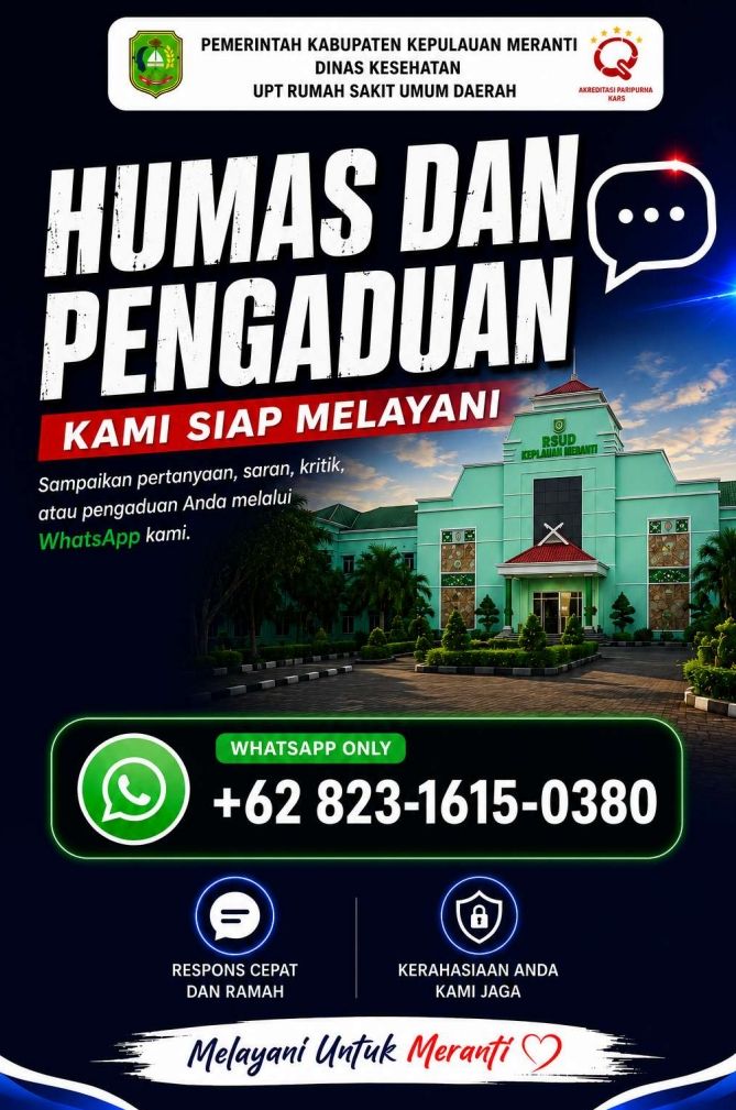 Permudah Akses Informasi, RSUD Kepulauan Meranti Sediakan Layanan Pengaduan