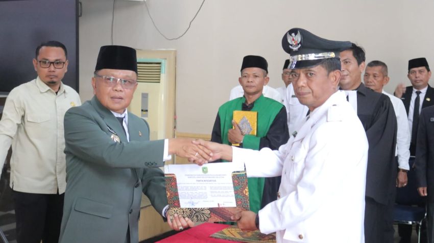 Lantik 38 Pejabat Eselon III dan IV, Bupati Asmar Tekankan Integritas dan Profesionalisme ASN