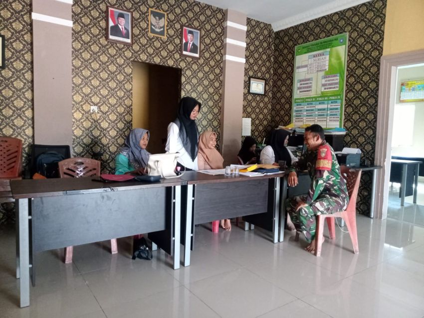 Komsos Jadi Sarana Babinsa Jalin Silaturahmi dengan Masyarakat Desa Insit