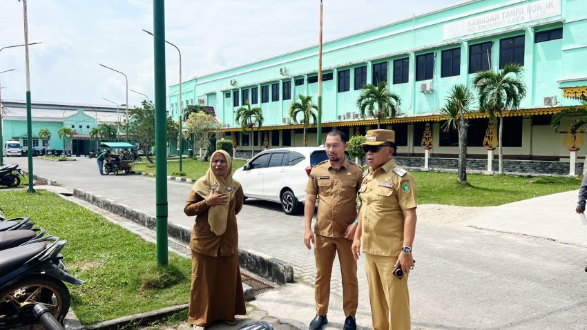 Sidak ke RSUD Kepulauan Meranti, Bupati Asmar Apresiasi Pembenahan dan Perbaikan Pelayanan Kesehatan