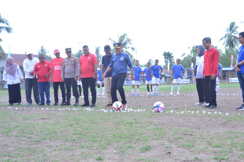 Dibuka Bupati Asmar, 96 Tim Ramaikan Harapan Muda Cup I