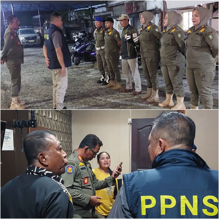 Gelar Razia Pekat, Satpol PP Kepulauan Meranti Sisir Sejumlah Tempat di Selatpanjang