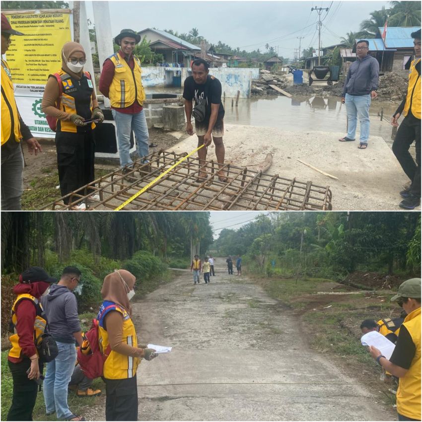 Dinas PUPR Kepulauan Meranti Terus Benahi Infrastruktur, Tahun Ini Belasan Proyek Jalan dan Jembatan Dibangun