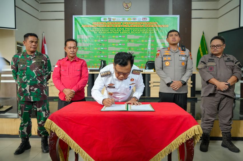 Maklumat Bersama Dikeluarkan, Pencegahan dan Kesiapsiagaan Karhutla Makin Diperkuat