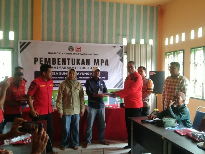 Tim BPBD Kepulauan Meranti Turun ke Desa, Lakukan Patroli hingga Tinjau Posko Terpadu