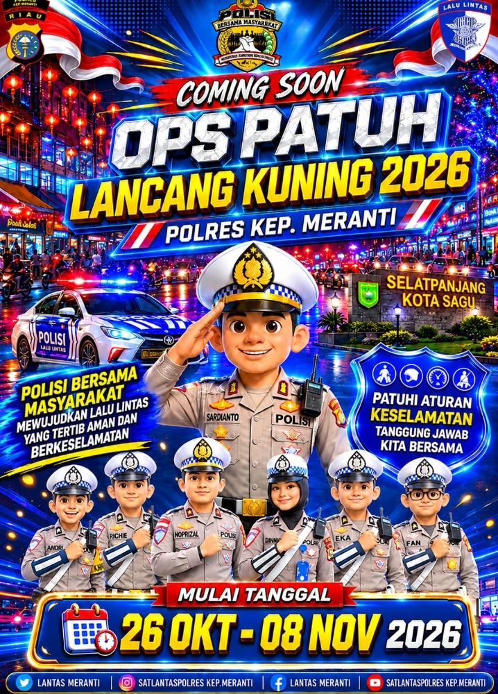 Ops Patuh Lancang Kuning Segera Digelar, Masyarakat Harus Patuhi Aturan Berkendara