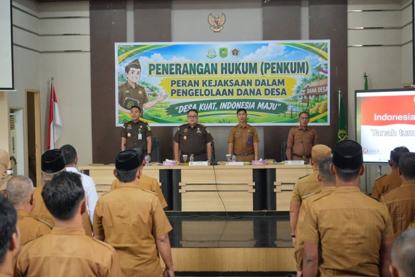 Kejari Bersama Pemkab dan PWI Kepulauan Meranti Bersinergi Perkuat Tata Kelola Dana Desa