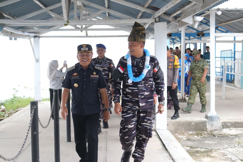 TNI AL dan Pemkab Kepulauan Meranti Saling Perkuat Sinergitas